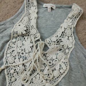 Lacey tank top